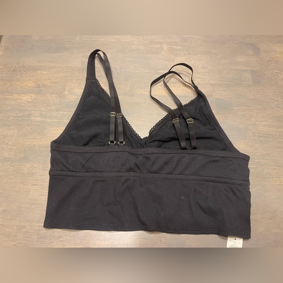NEW! • AERIE • Lace Bralette | Black | XL - Picture 5 of 8